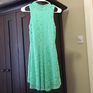 Women’s Fit And Flare Lace Dress
